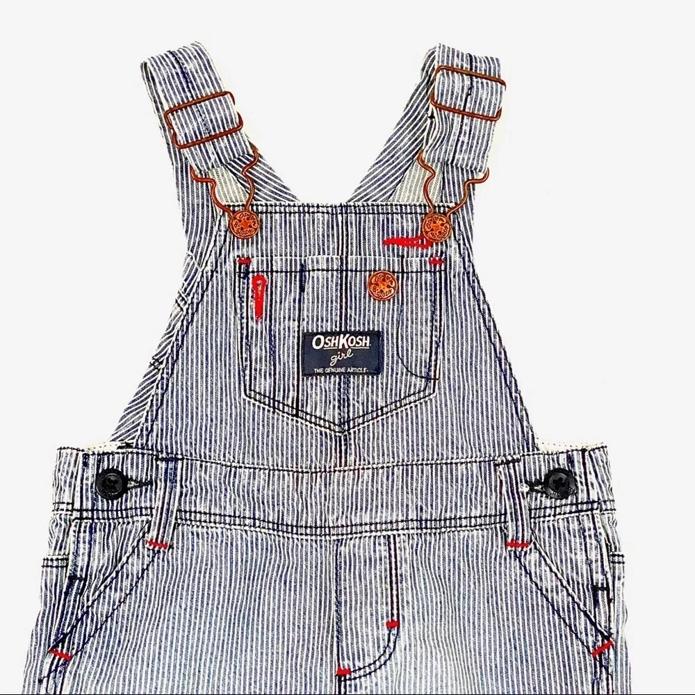 OSHKOSH B'GOSH Vintage Pinstripe Overalls